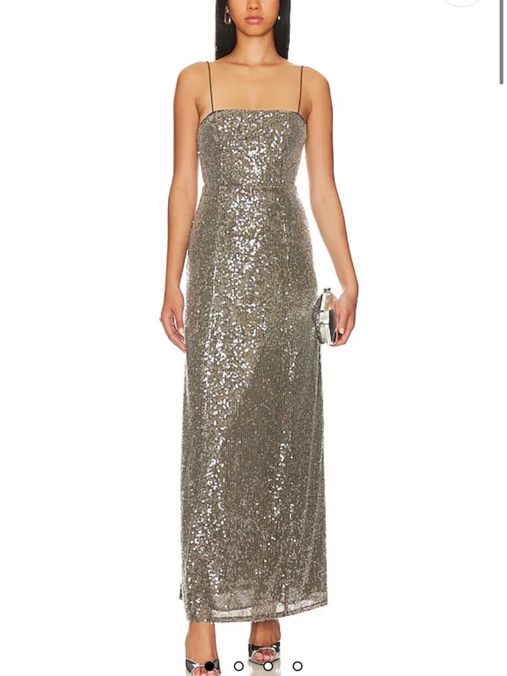 House of Harlow 1960 Brown/Silver Sequin Dress XS